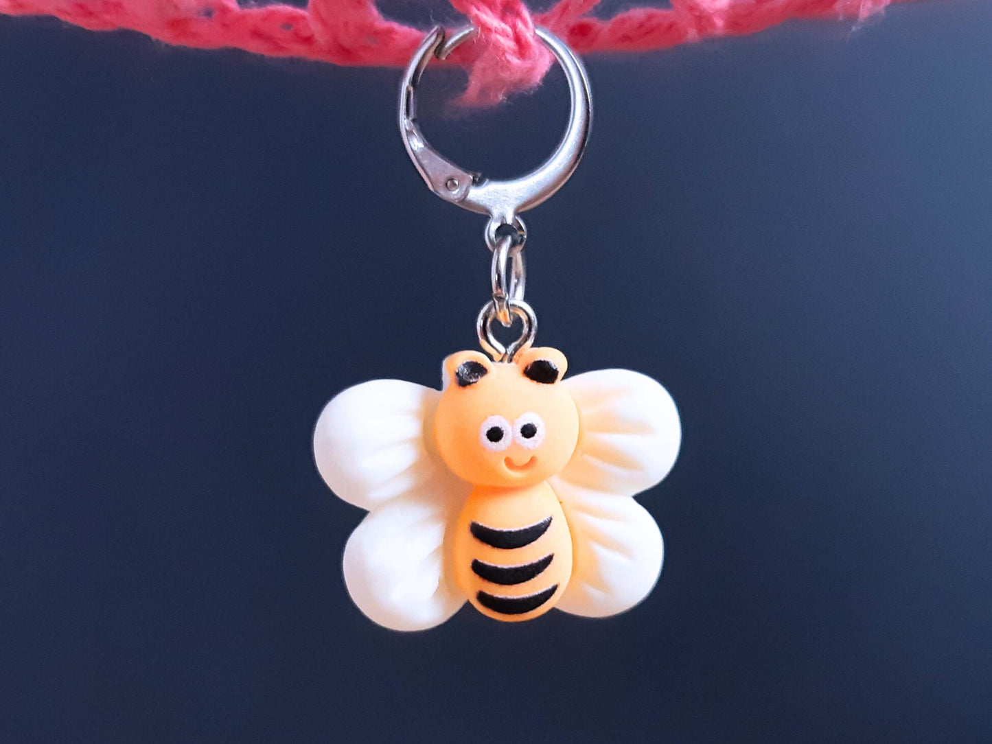 Cute Bee Kawaii Resin Stitch Marker