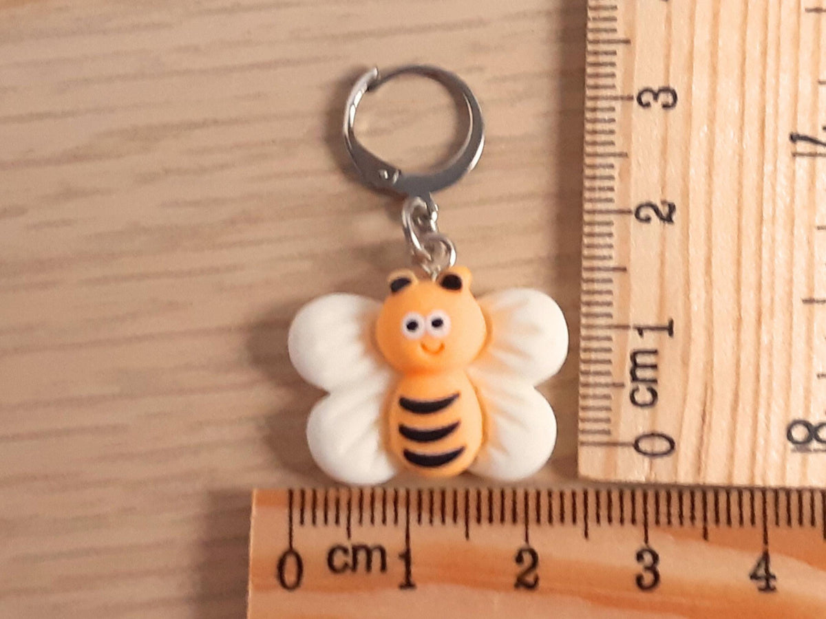 Cute Bee Kawaii Resin Stitch Marker
