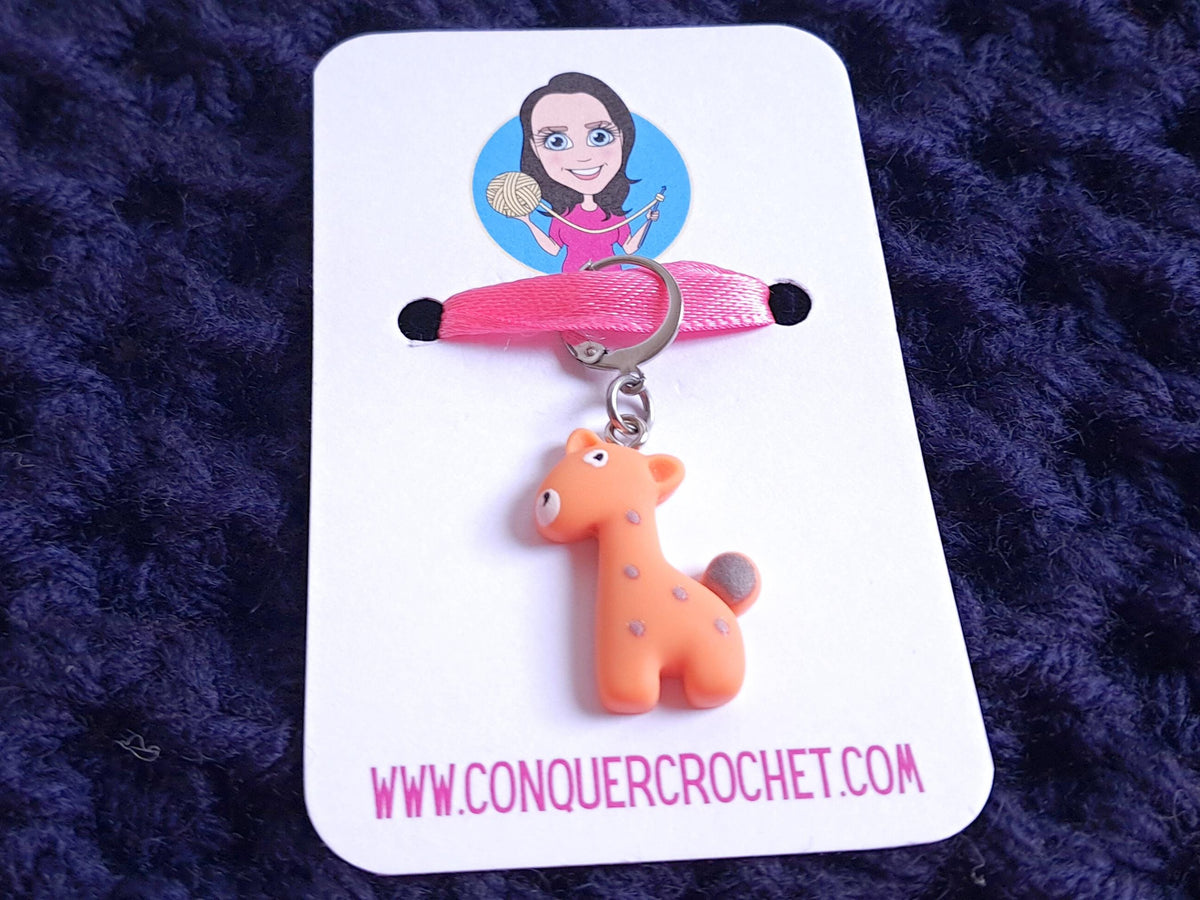 Cute Giraffe Stitch Marker