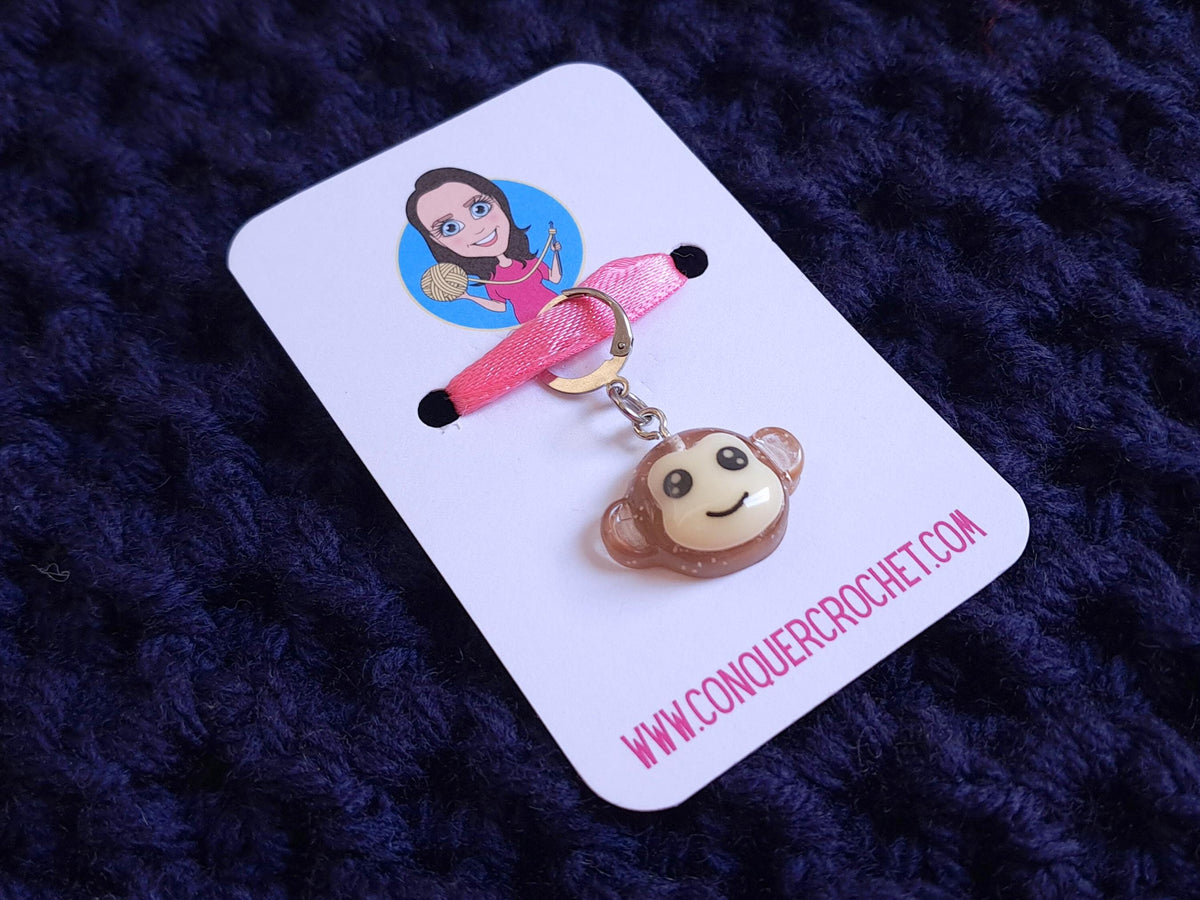 Cheeky Monkey Stitch Marker