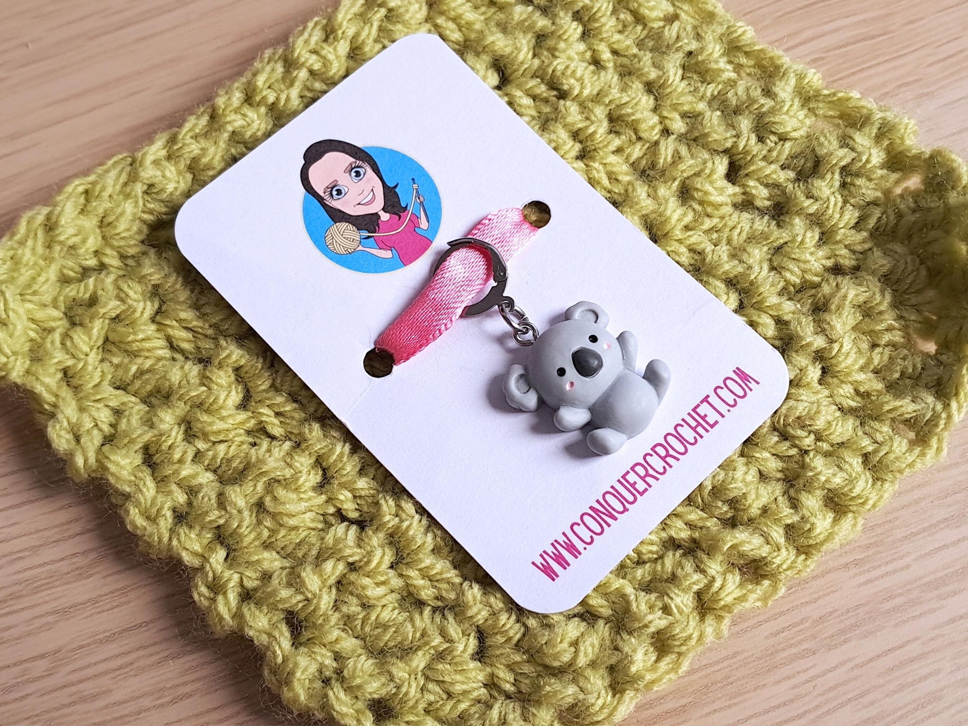 Koala Resin Stitch Marker
