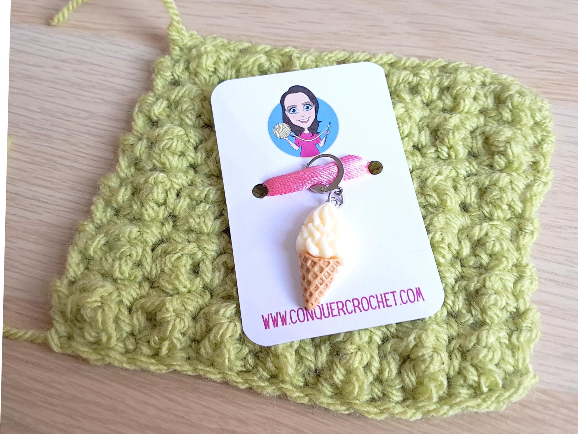 Ice Cream Stitch Marker