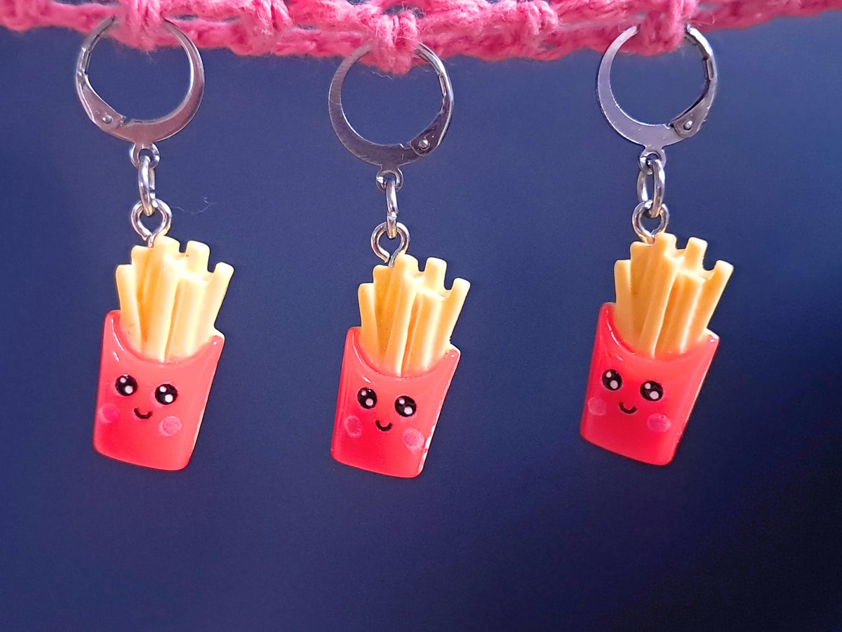 French Fries Stitch Marker