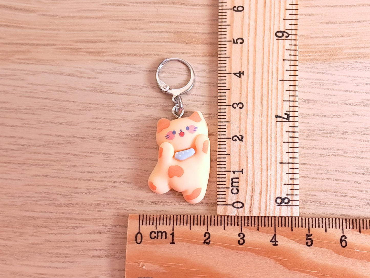 Ginger Cat Stitch Marker