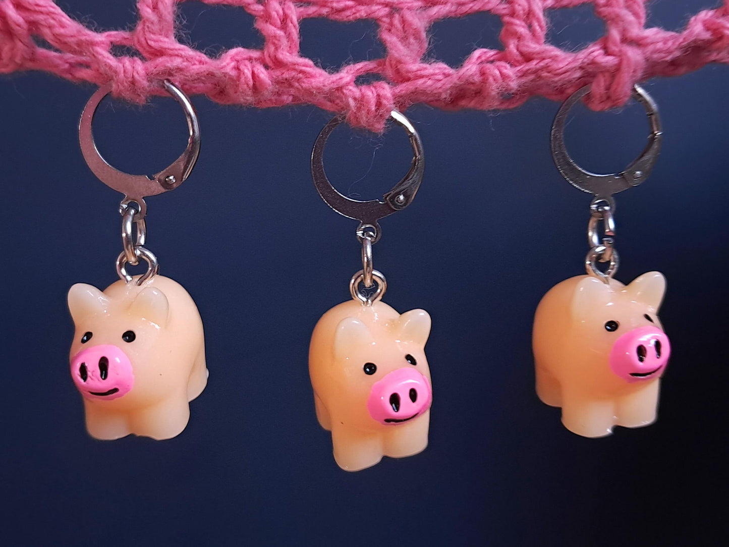 Cute Pig Stitch Marker