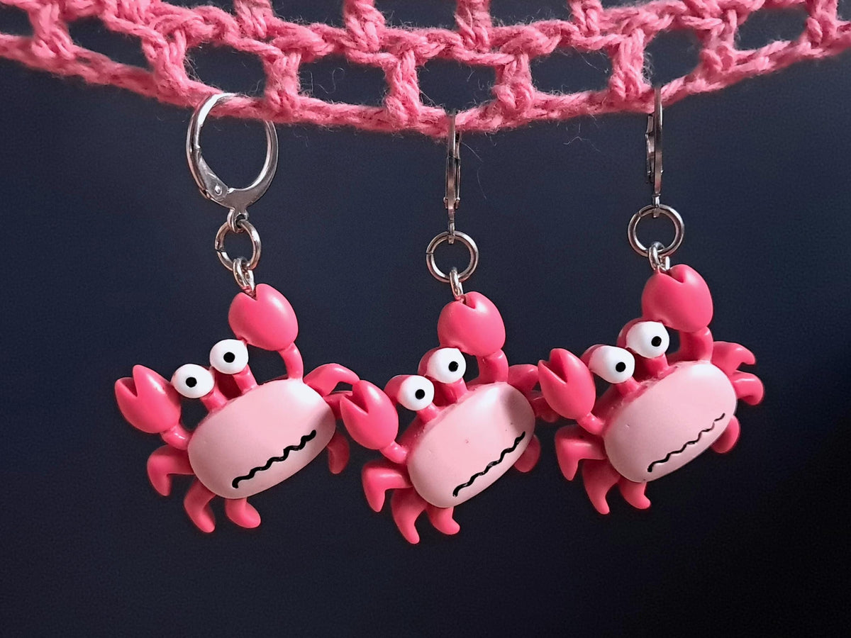 Crab Stitch Marker