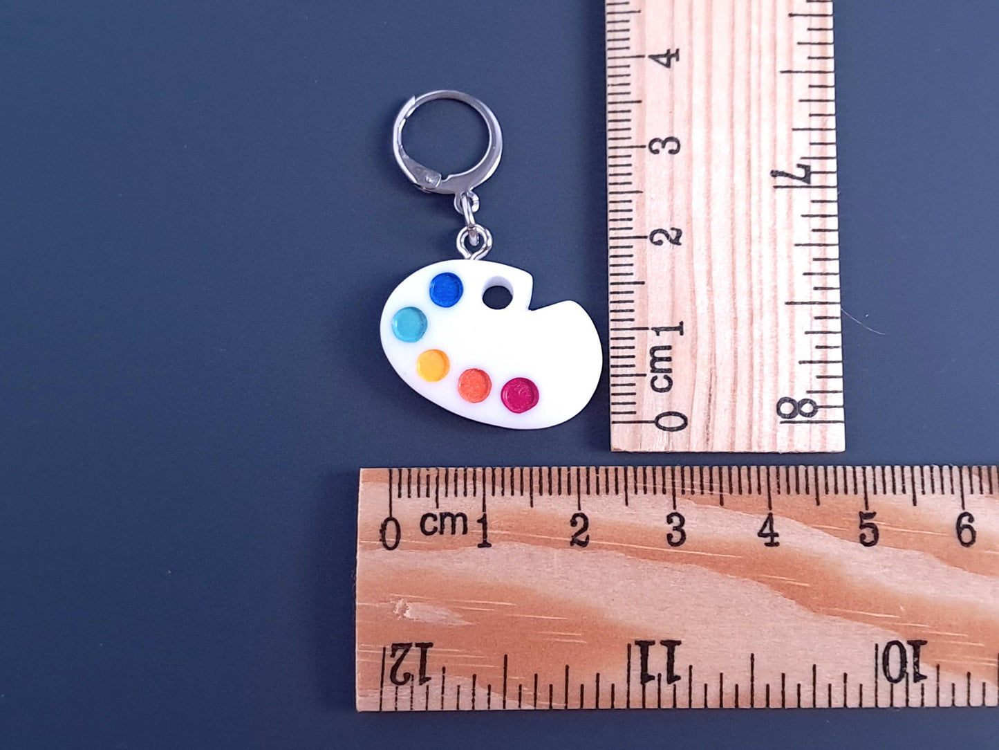 Artists Paint Palette Stitch Marker