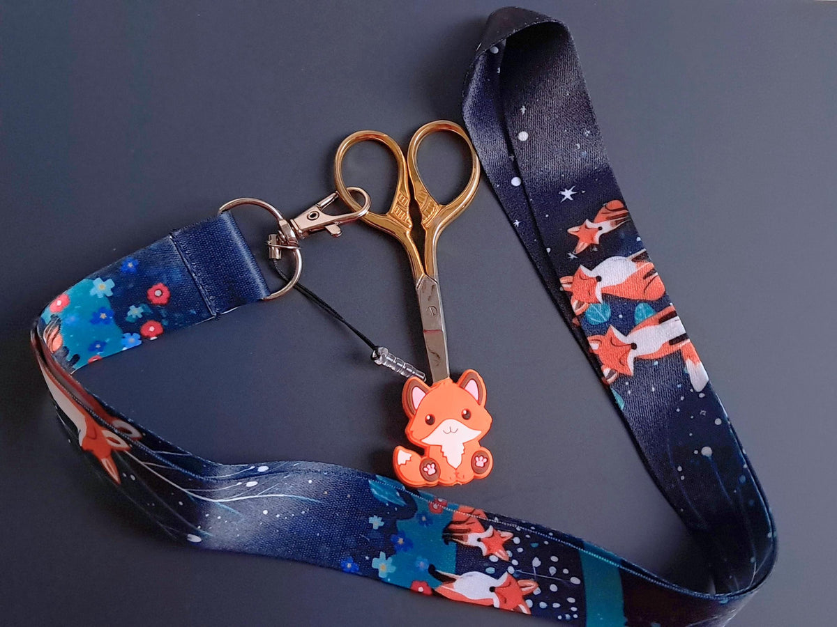 Fox Lanyard Scissor Protector Set