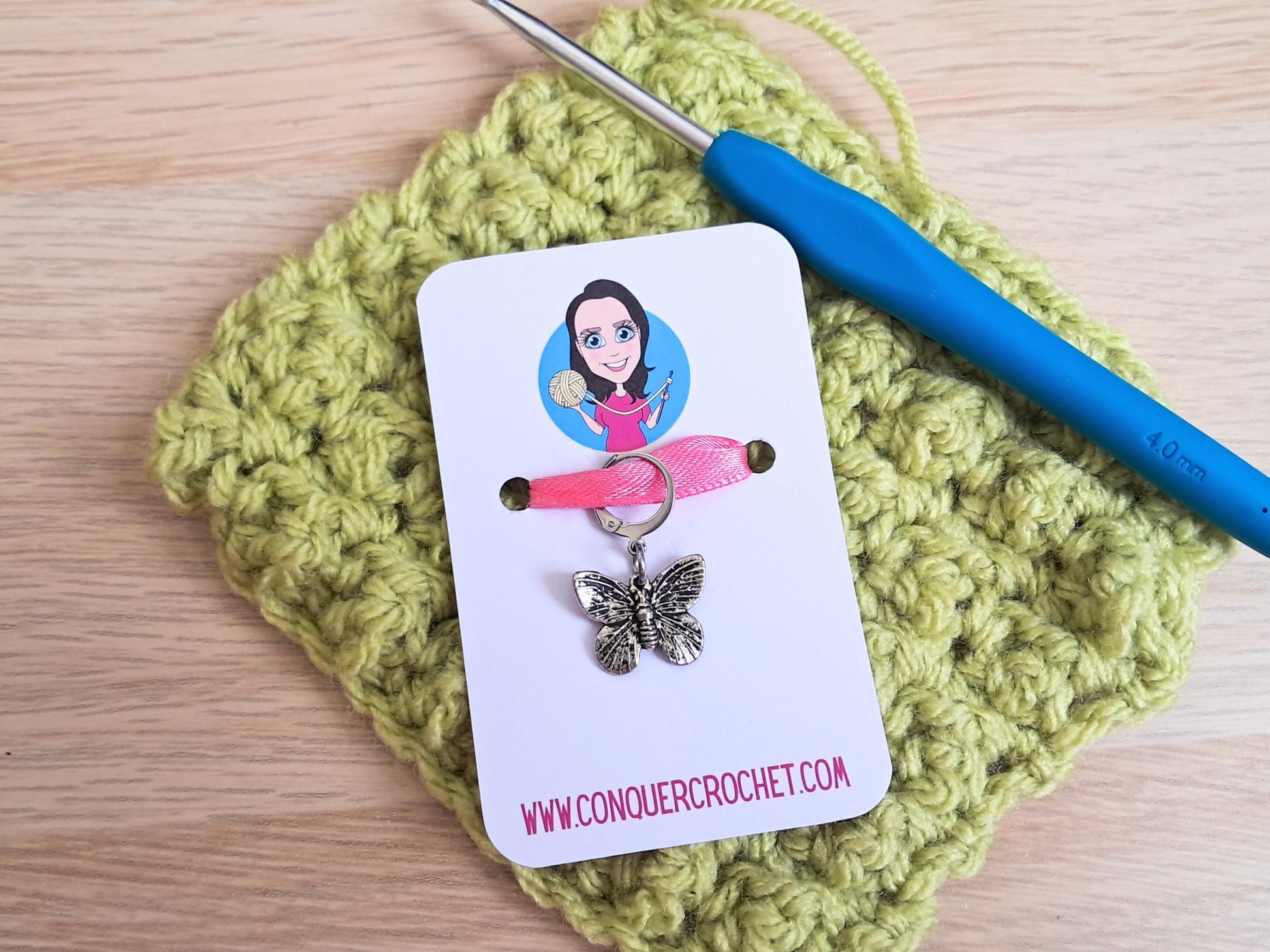 Butterfly Flower Stitch Marker