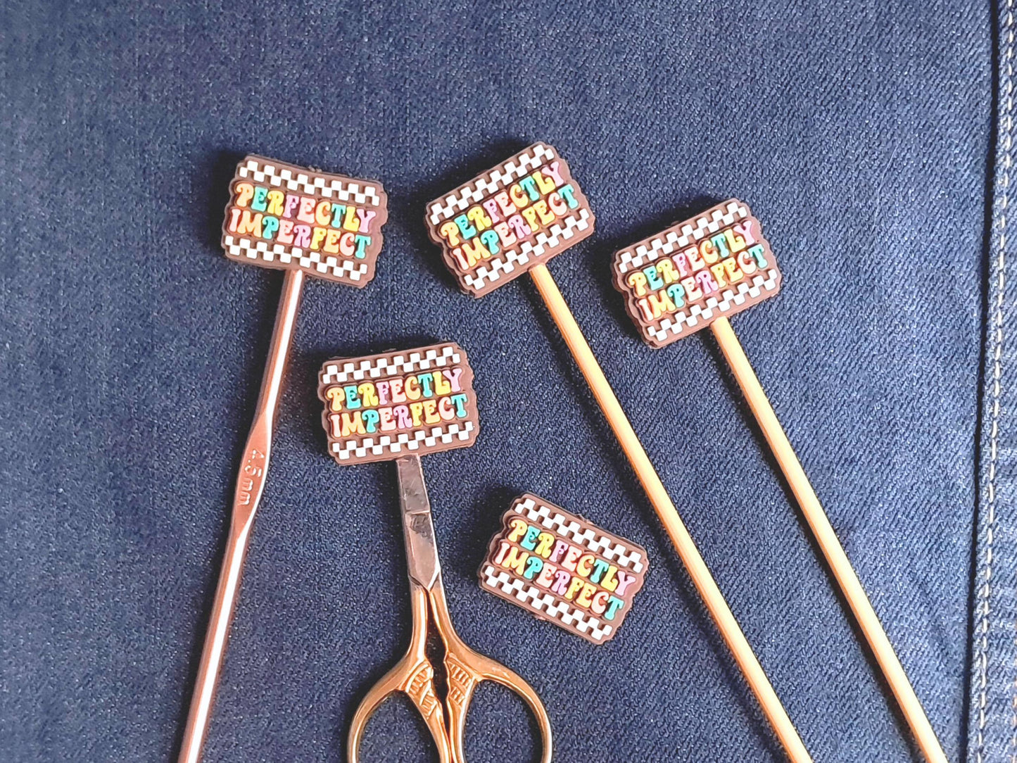 Perfectly Imperfect Silicone Bead Stitch Stopper