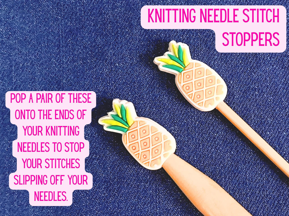Pineapple Silicone Bead Stitch Stopper