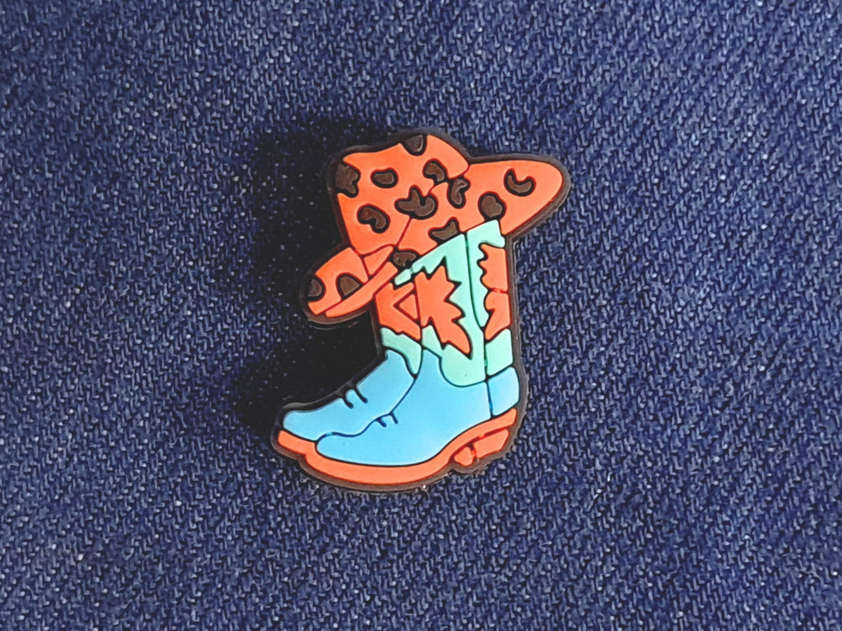 Cowboy Boot And Hat Stitch Stopper, Silicone Bead Scissor Tip Protector, Knitting Needle Cap, Crochet Project Saver, WIP Bag Tool Notions
