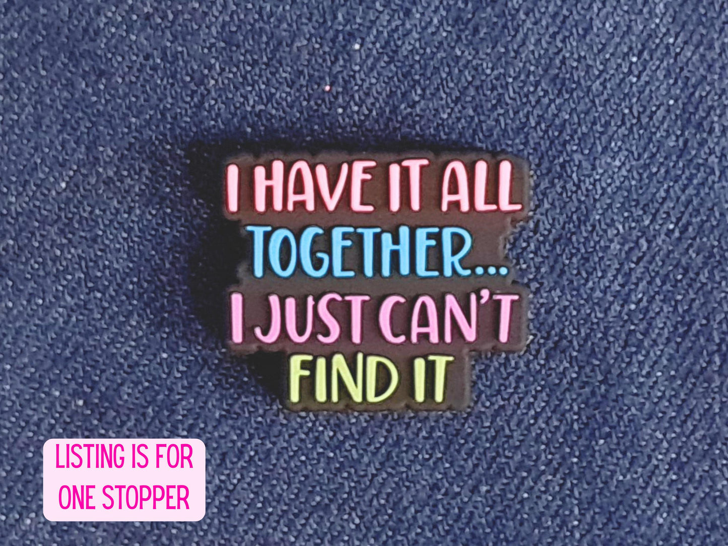 Funny Quote Stitch Stopper