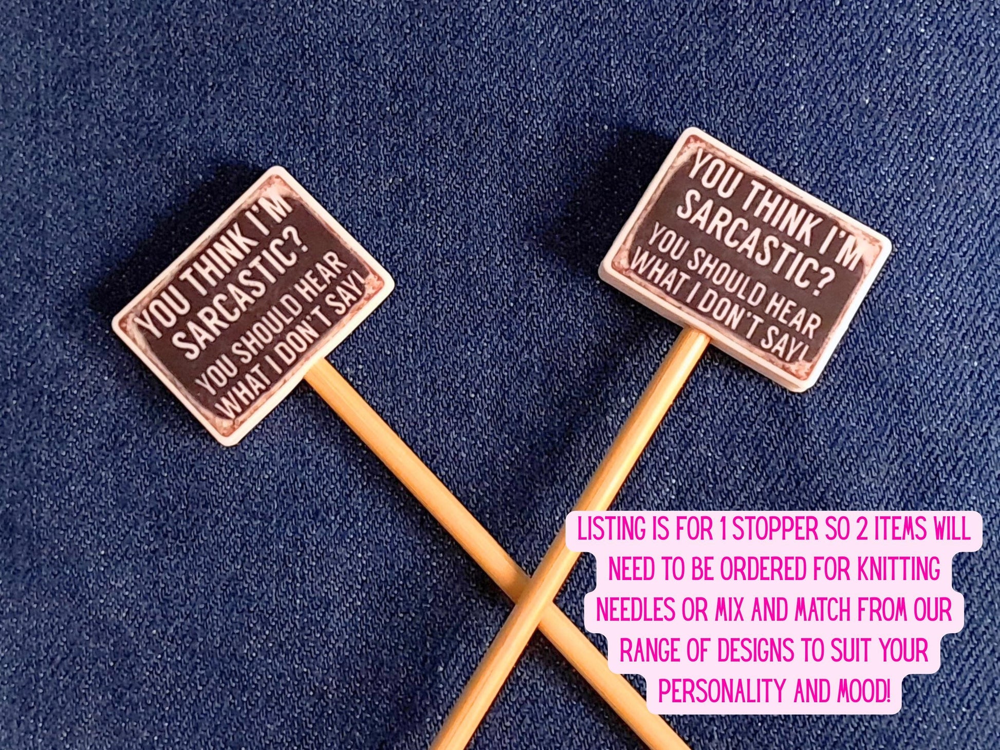 Funny Sarcastic Stitch Stopper