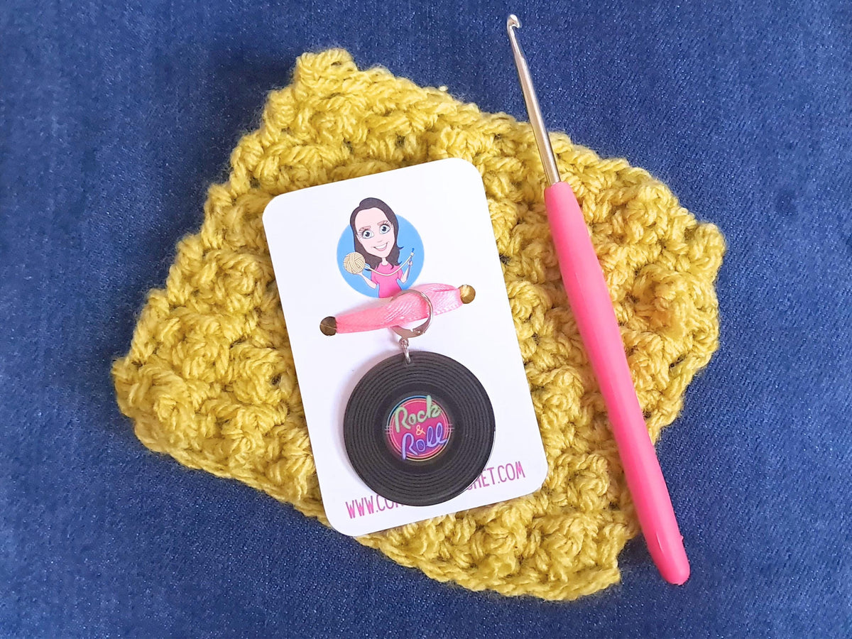Vinyl Record Stitch Marker