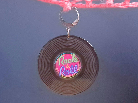 Vinyl Record Stitch Marker