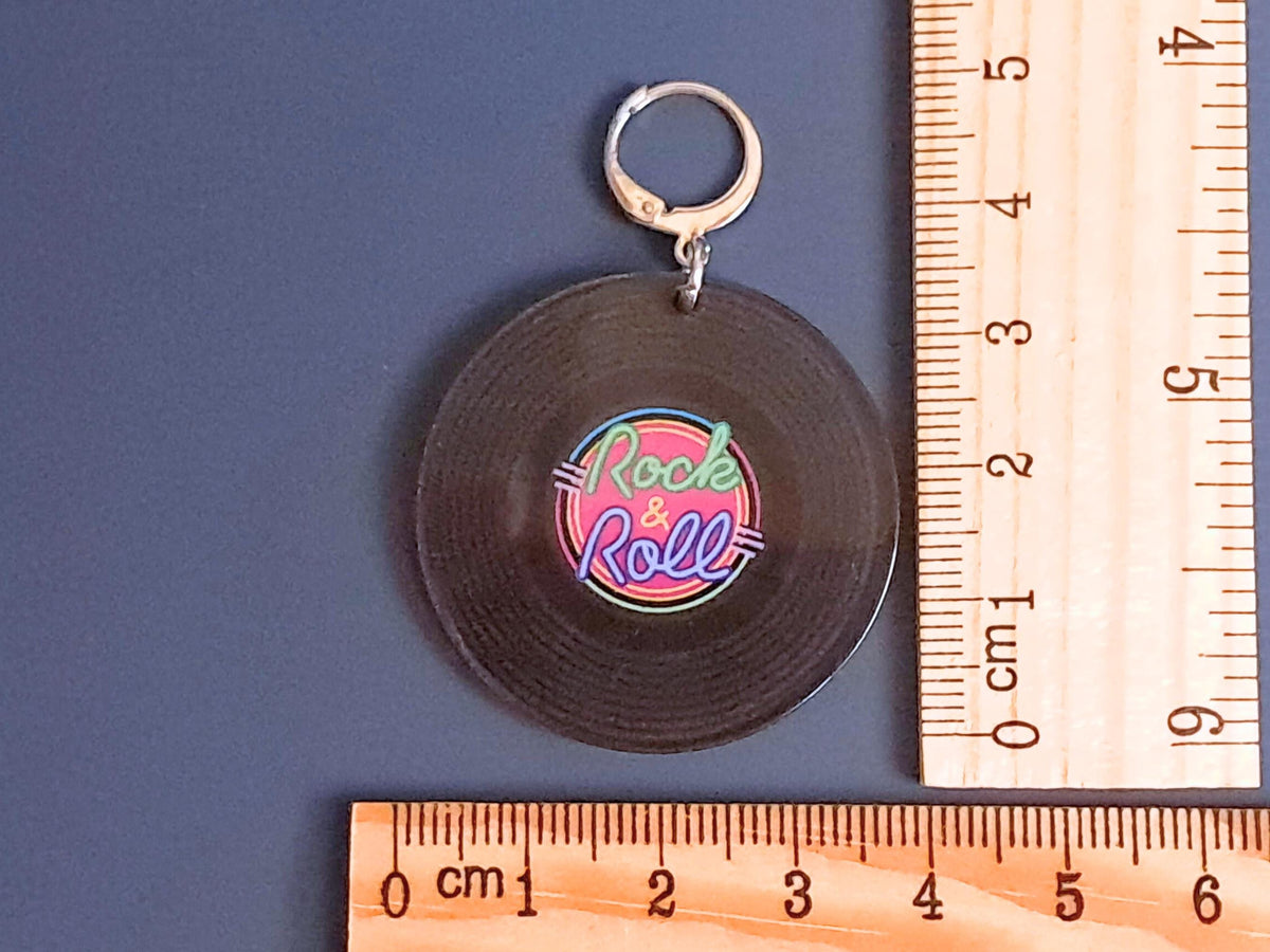 Vinyl Record Stitch Marker