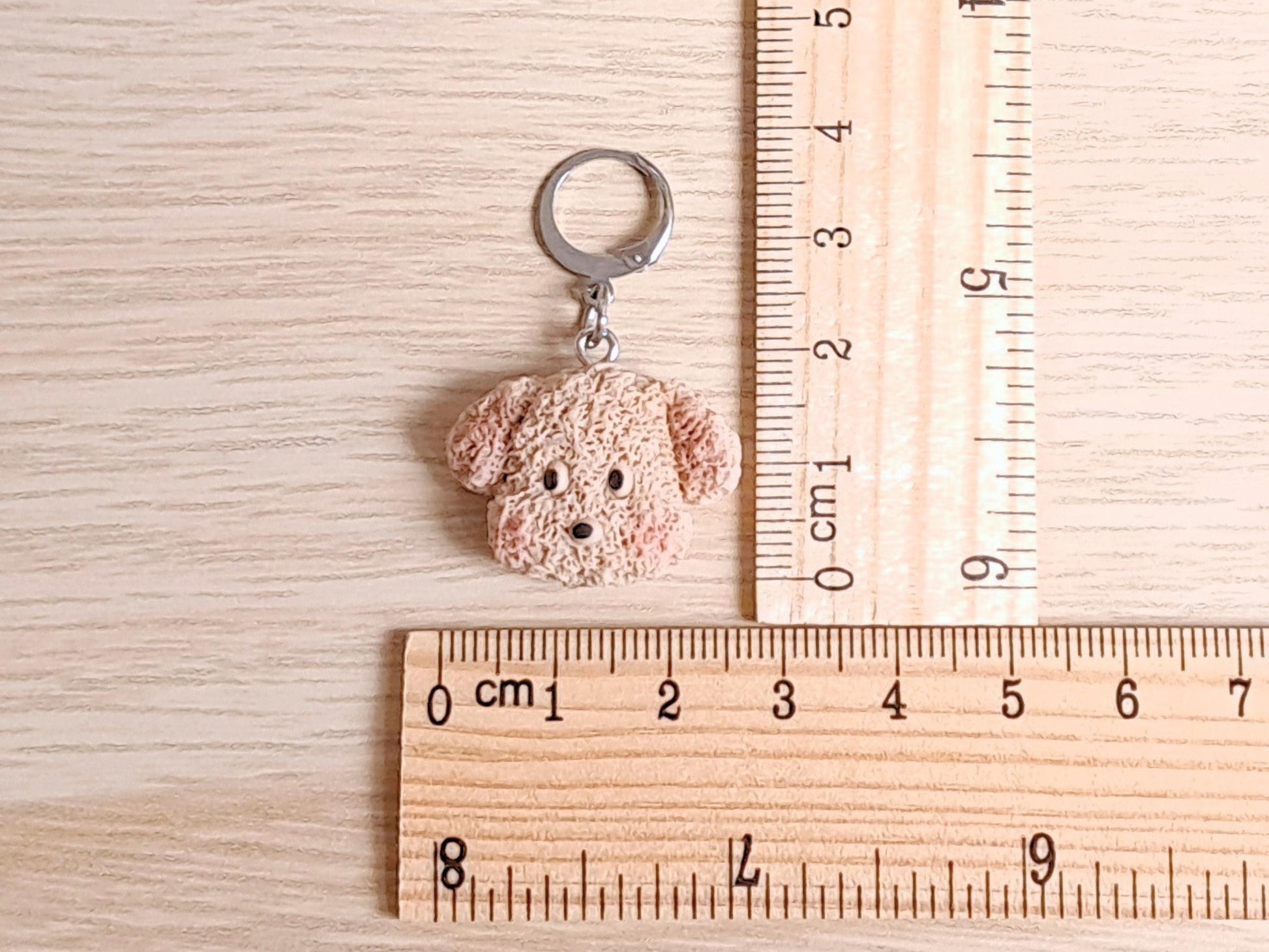 Cute Cockapoo Dog Charm Stitch Marker