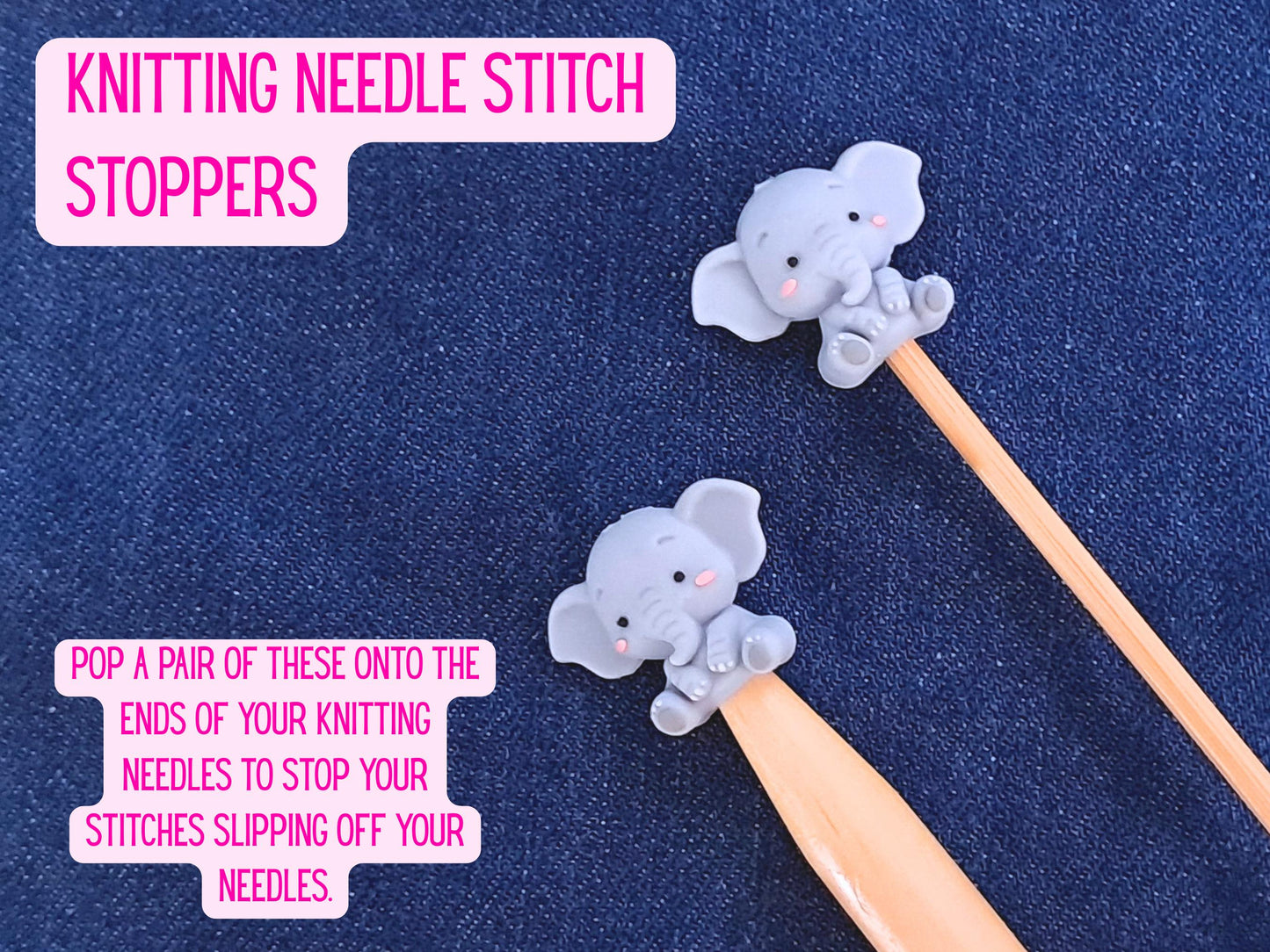 Cute Elephant Stitch Stopper