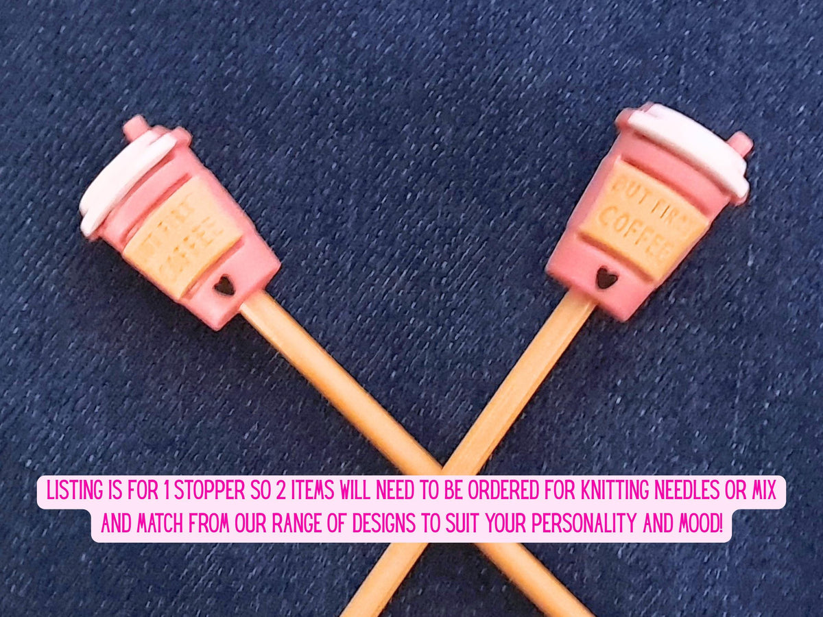 But First Coffee Cup Stitch Stopper