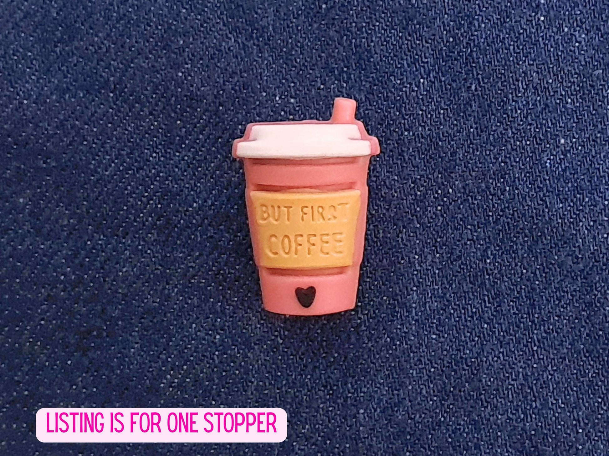 But First Coffee Cup Stitch Stopper