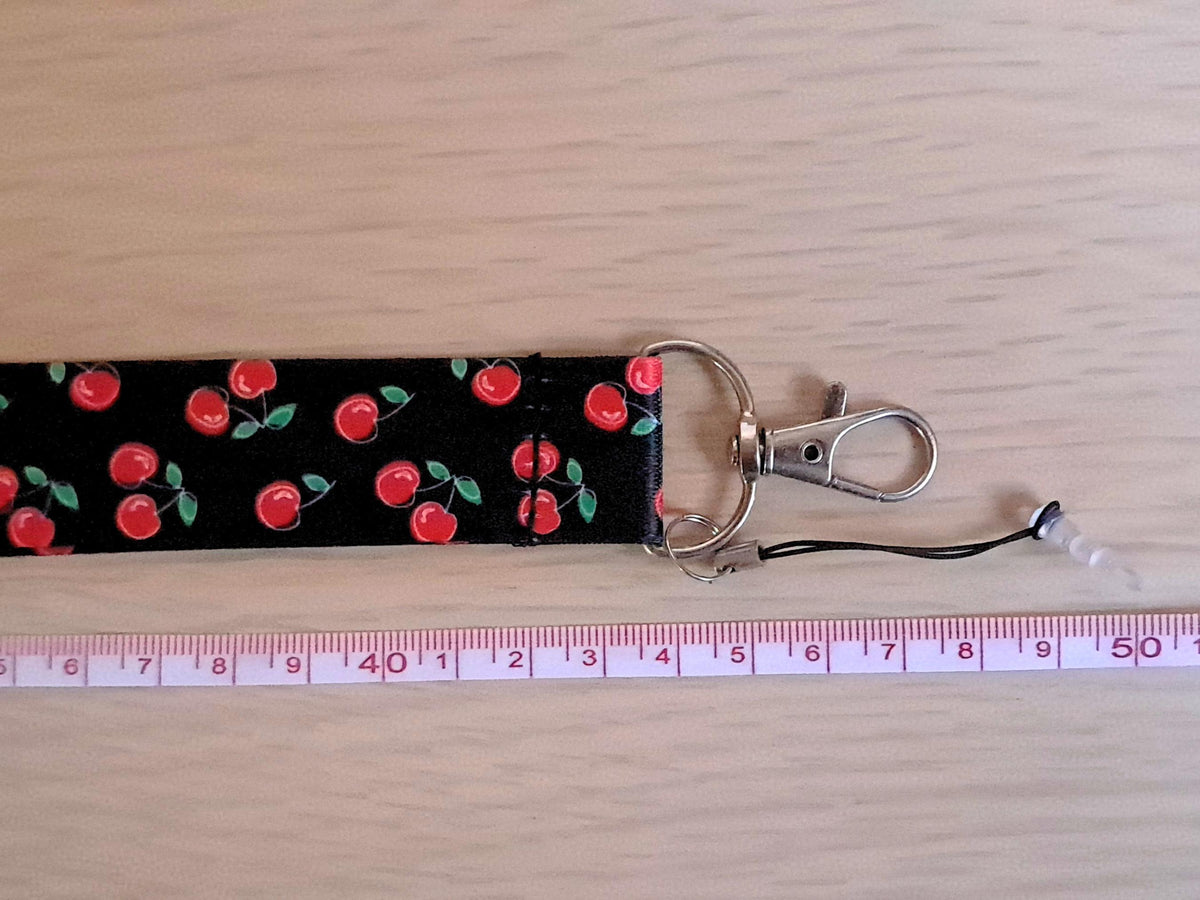 Cherry Lanyard Scissor Protector Set