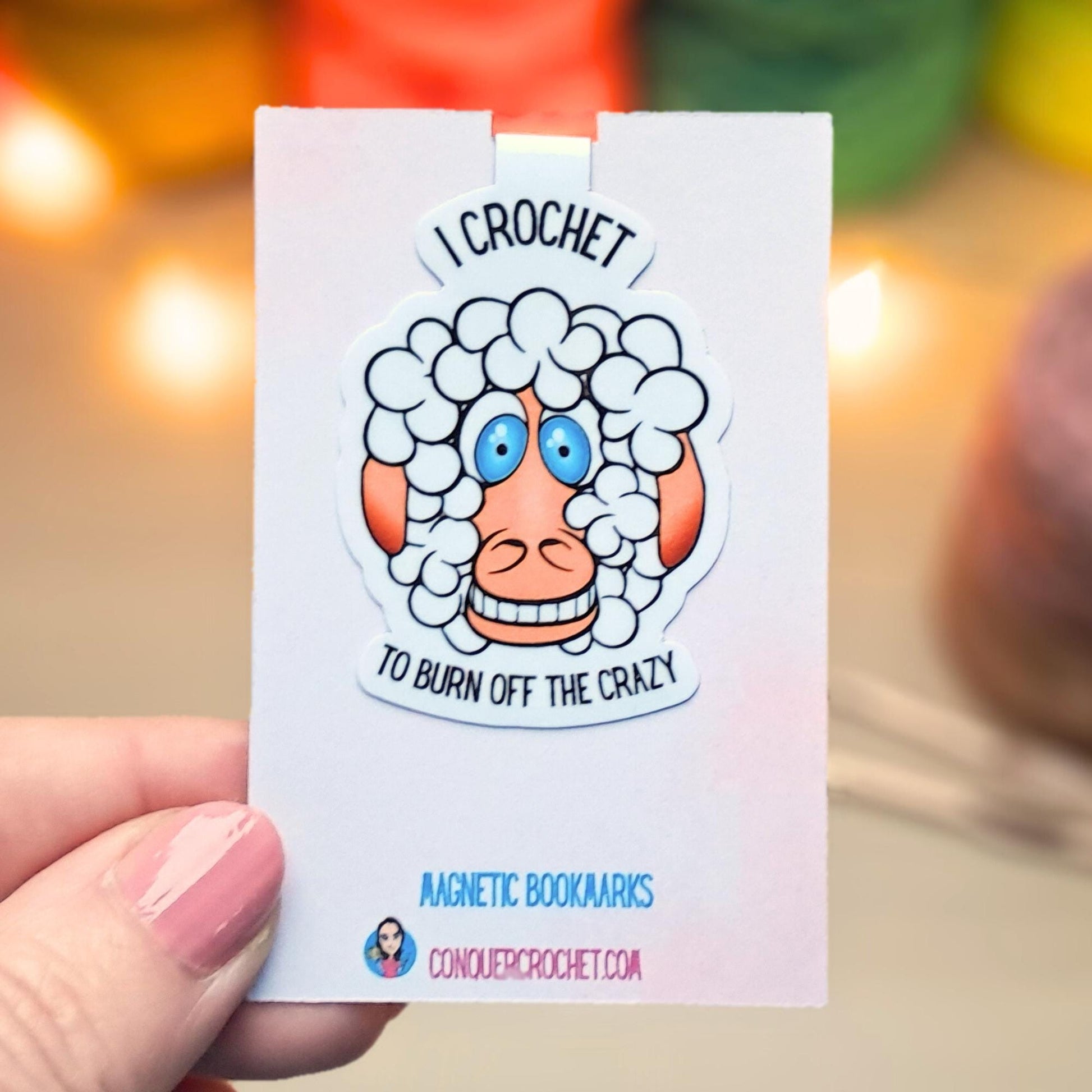 Magnetic Bookmark For Crocheters
