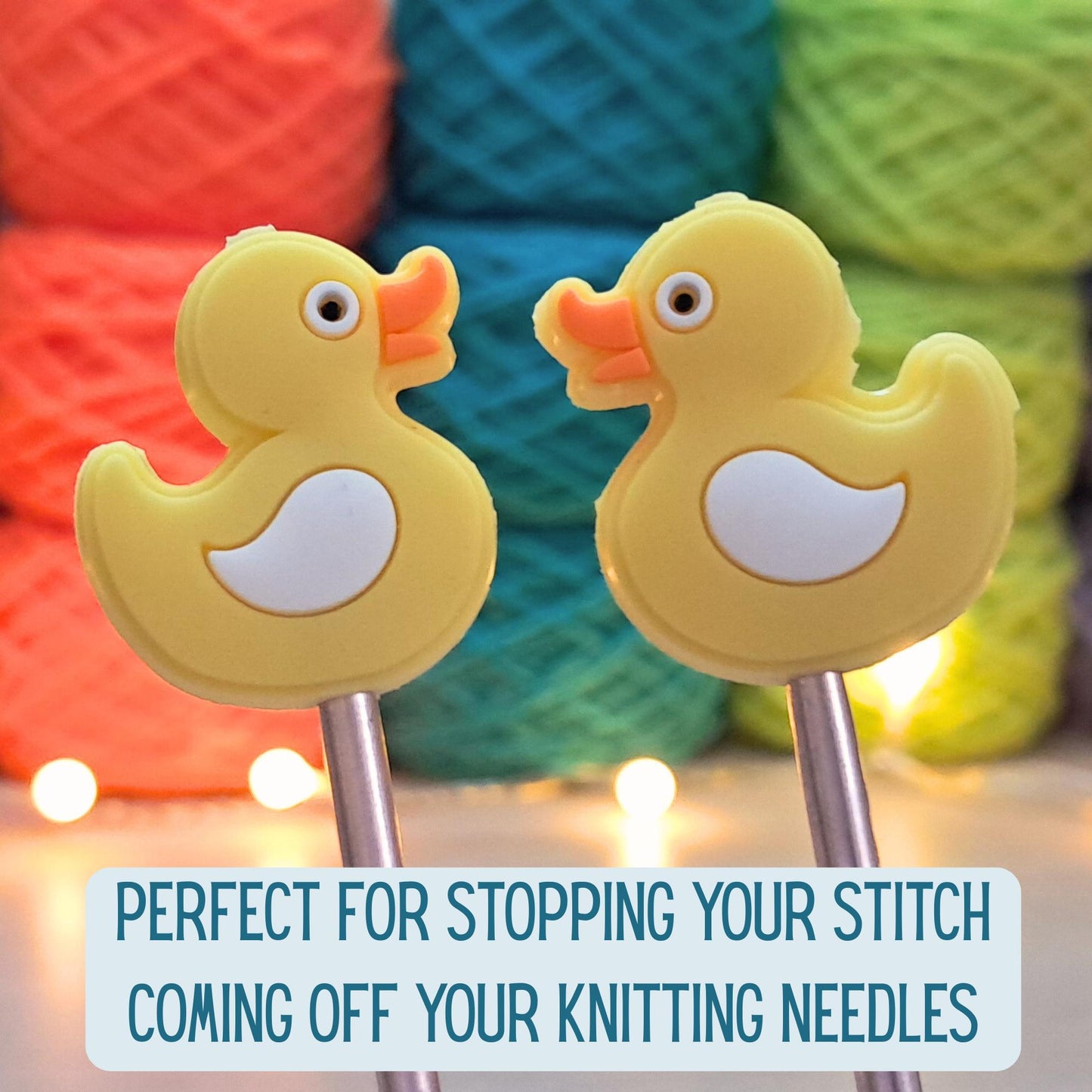 Duck Scissor Fob Or Stitch Stopper Bead