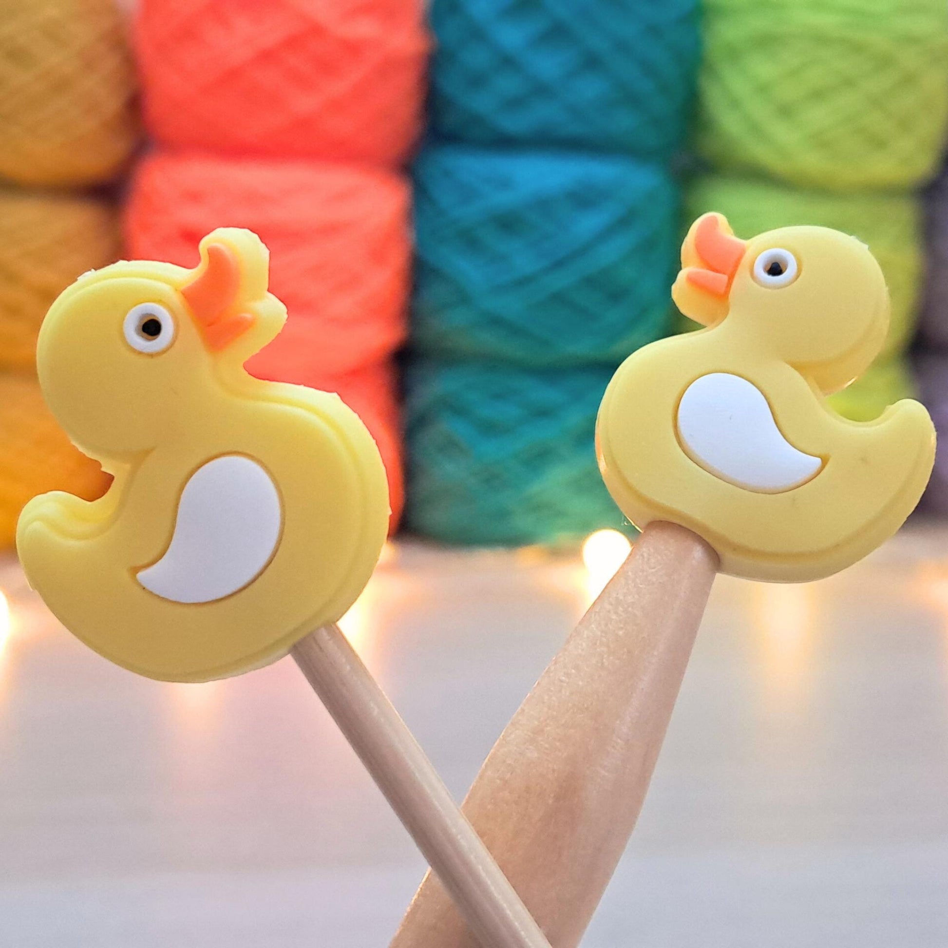 Duck Scissor Fob Or Stitch Stopper Bead