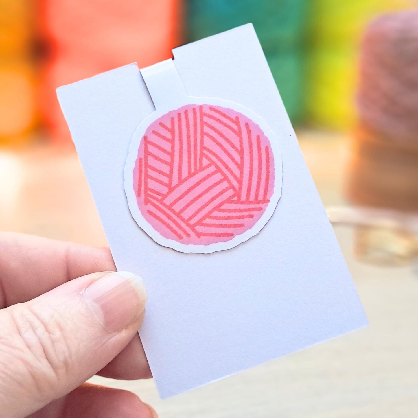 Magnetic Bookmark For Yarn Lovers