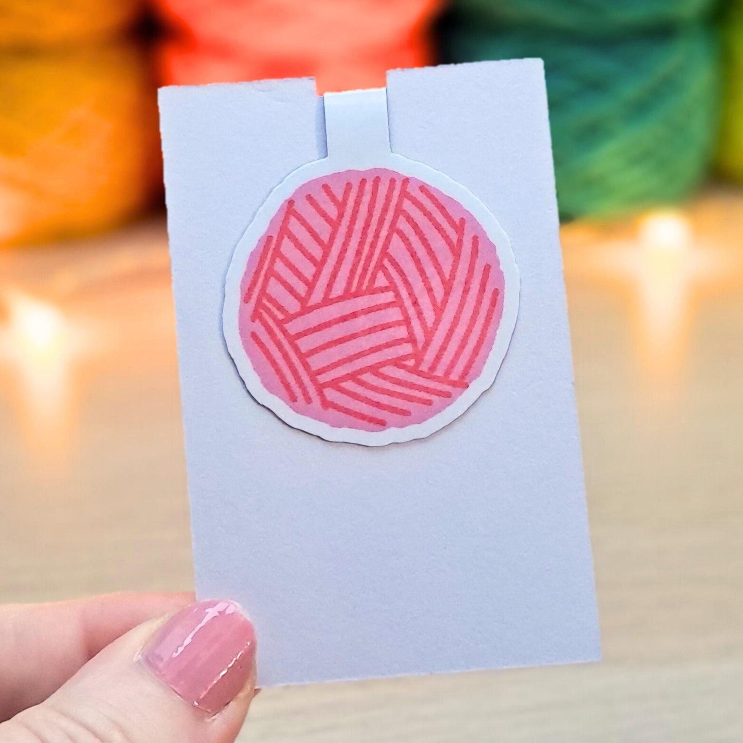 Magnetic Bookmark For Crochet Enthusiasts,Page Marker, Funny Yarny Place Keeper, Knit Crochet Pattern Tidy, Fibre Artist Bookworm Gift