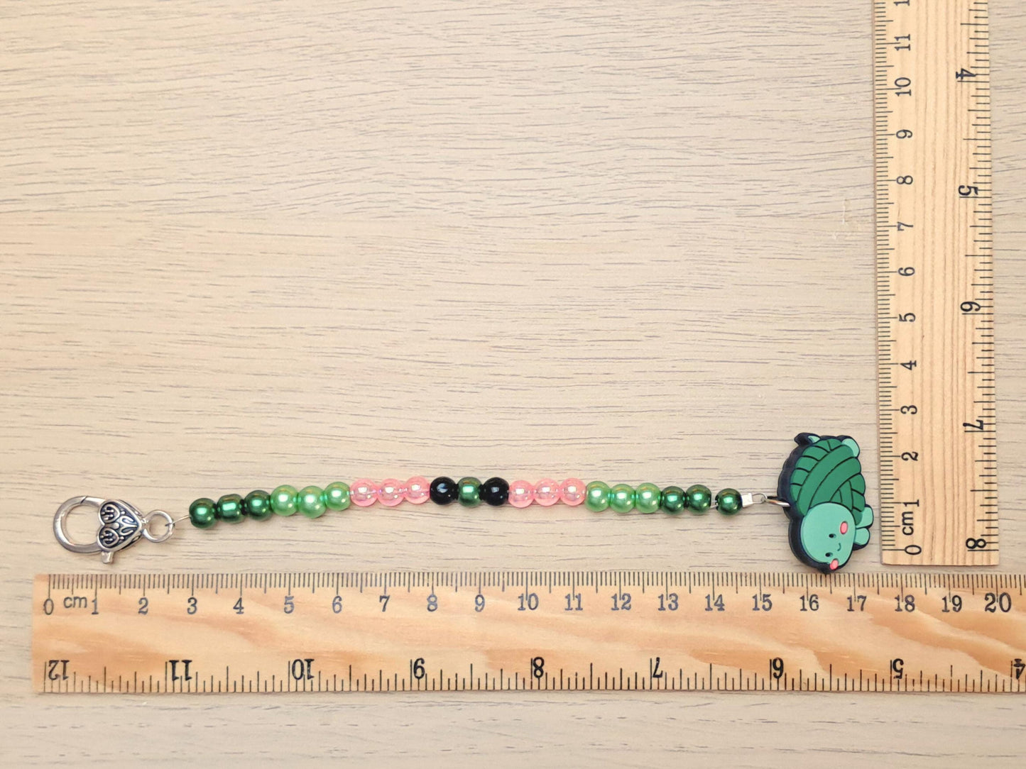 Turtle Scissor Fob with Protection Bead, Yarn Creature Scissor Keeper, Embroidery Sewing Crochet Knitting Notion, Project Bag Tool, Gift
