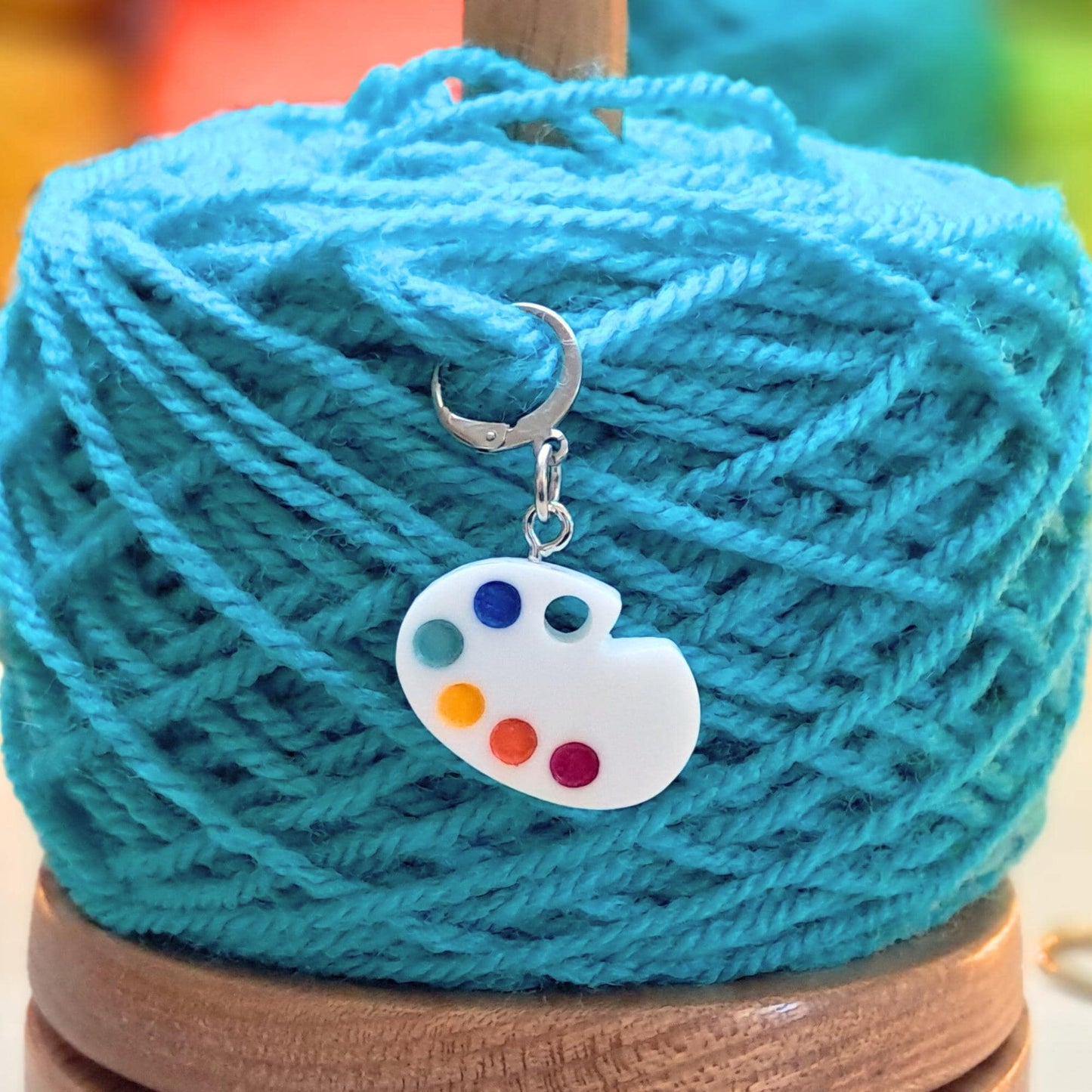 Artists Paint Palette Stitch Marker
