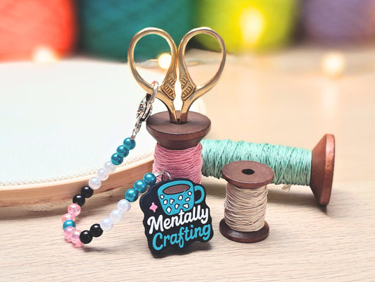 Crafters Scissor Fob with Protection Bead