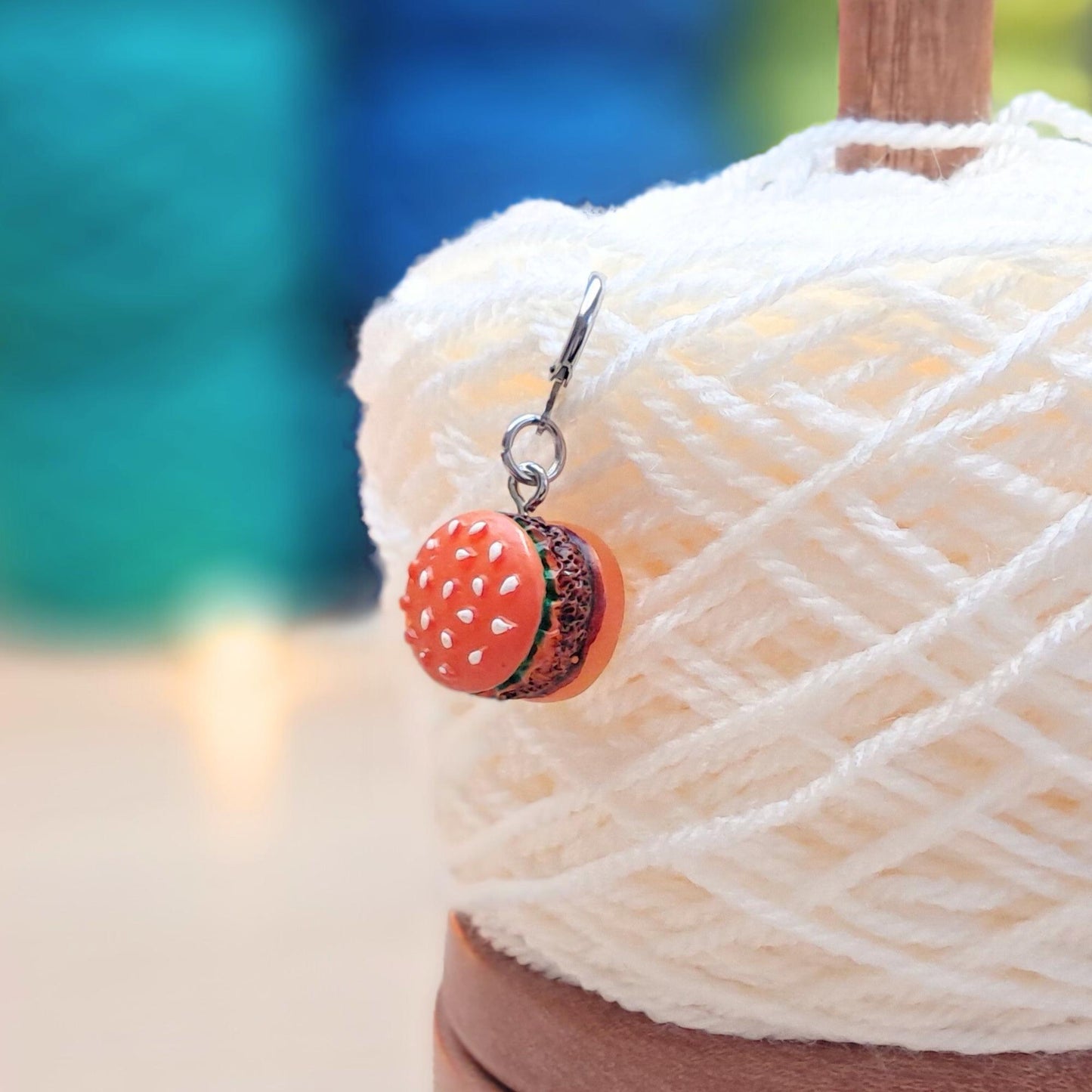 Burger Stack Stitch Marker