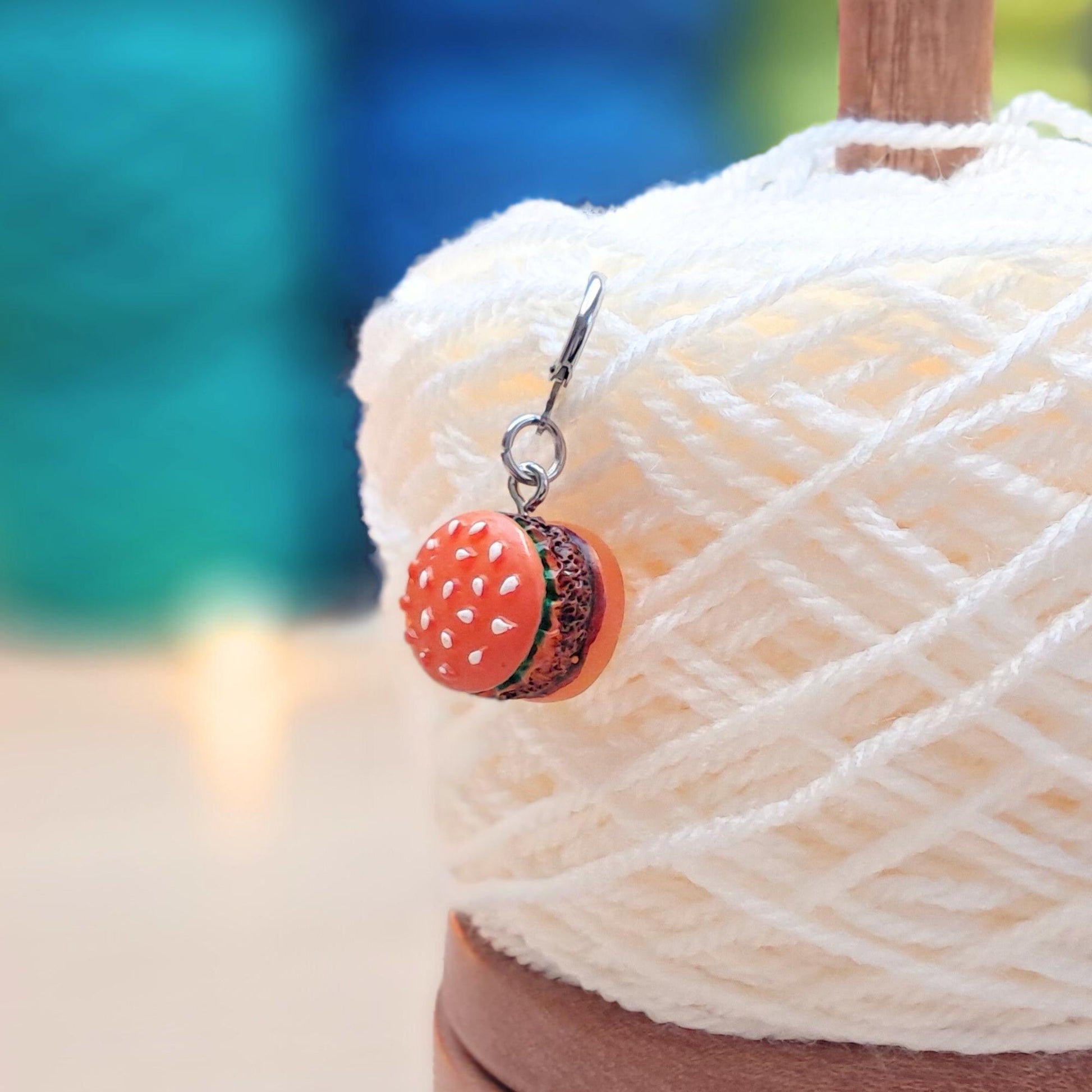 Burger Stack Stitch Marker