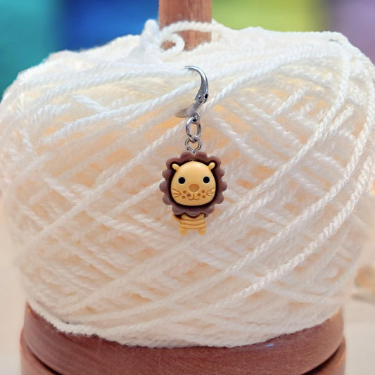 Lion Stitch Marker