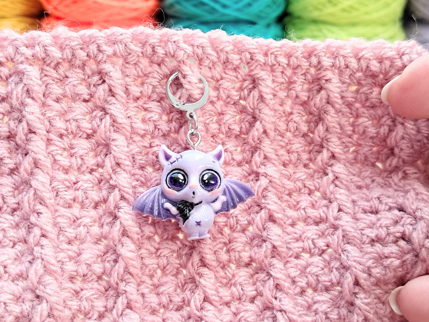 Bat Stitch Marker