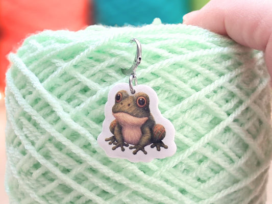 Frog Stitch Marker