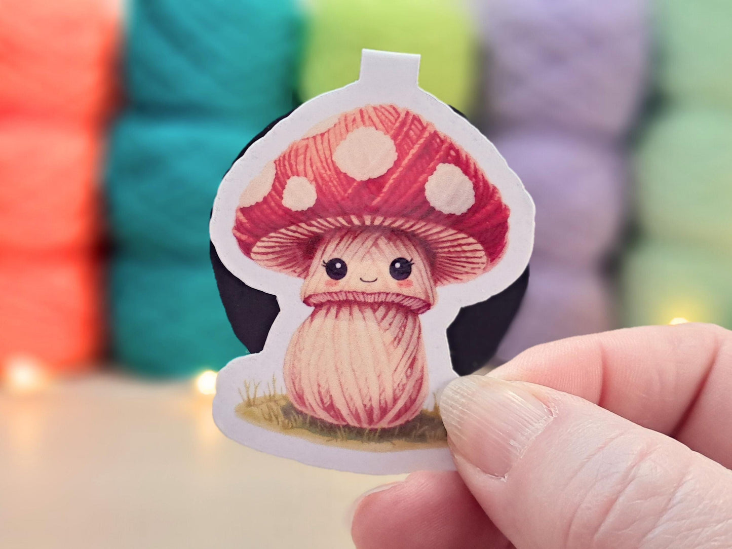 Mushroom Magnetic Bookmark