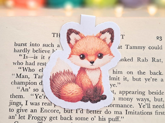 Fox Magnetic Bookmark