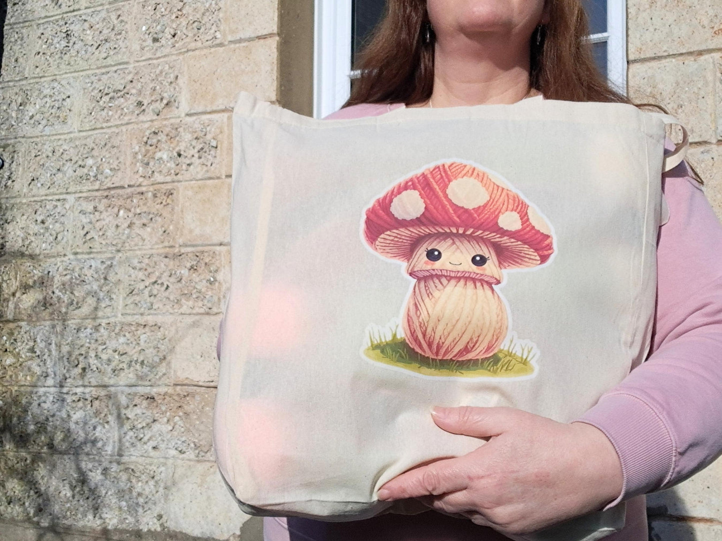 Toadstool Extra large Tote Bag