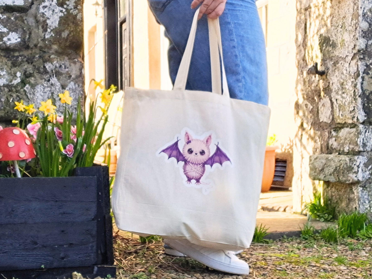 Bat Extra Large Tote Bag