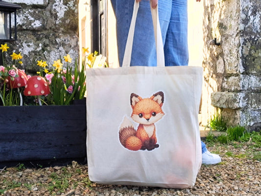 Fox Extra Large Tote Bag