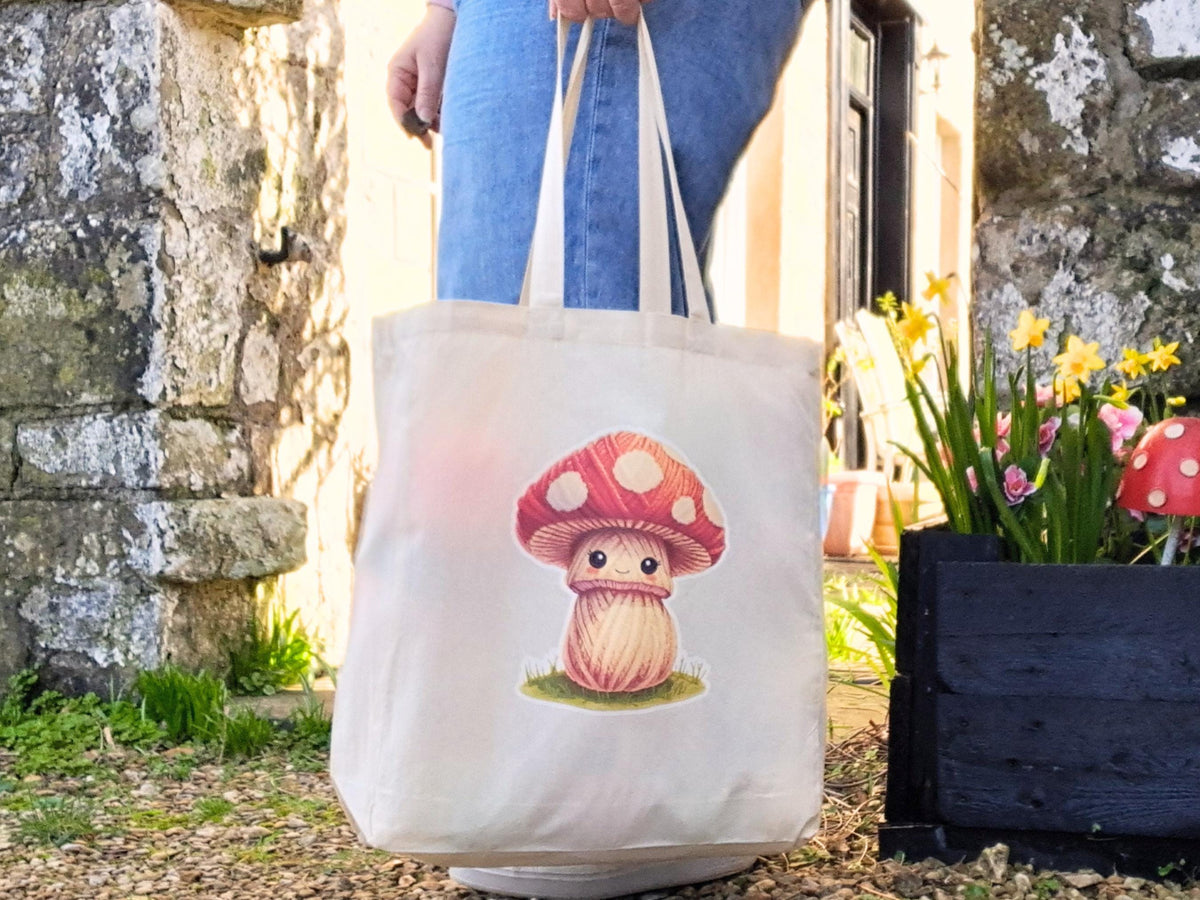 Toadstool Extra large Tote Bag