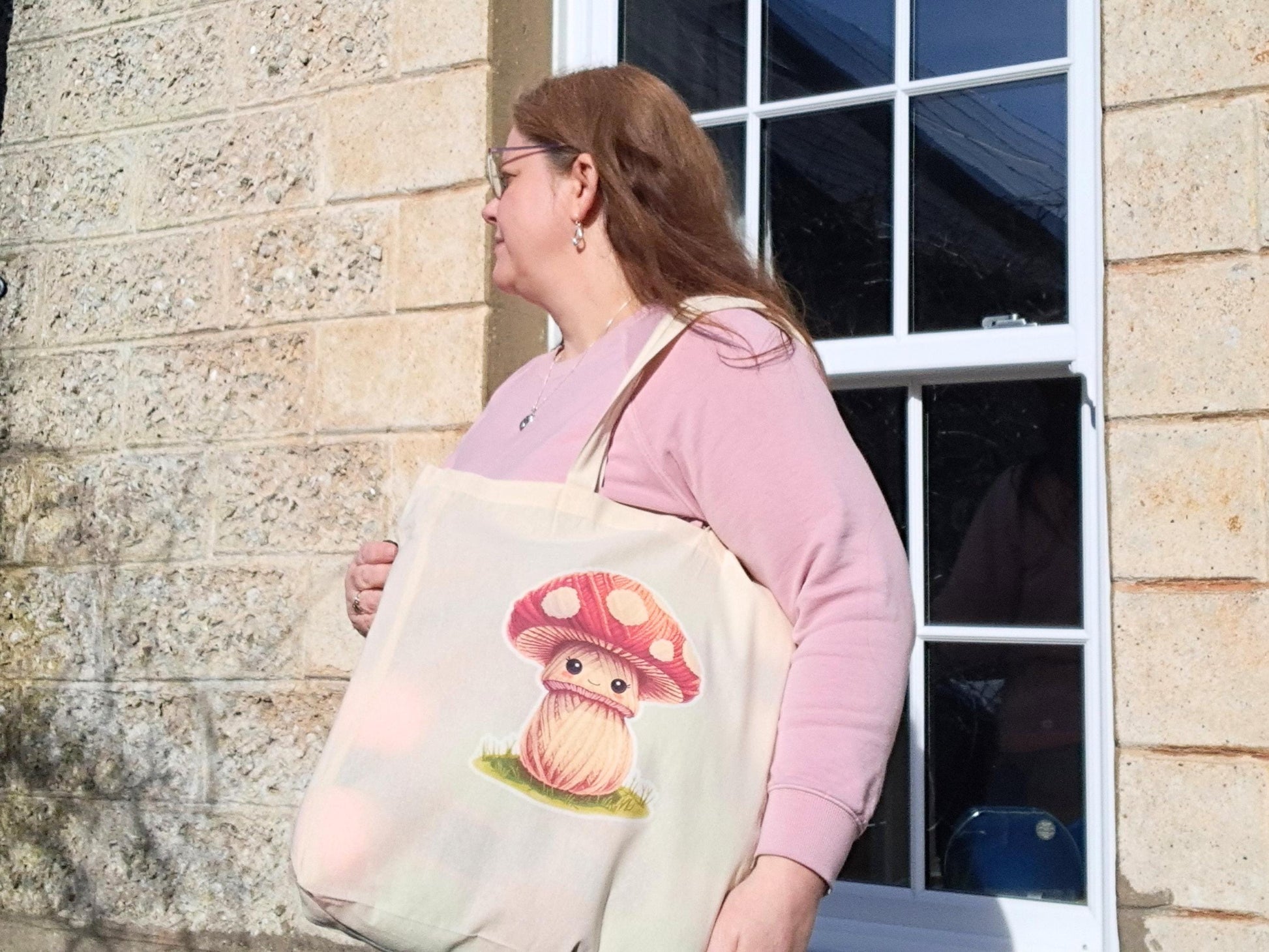 Toadstool Extra large Tote Bag
