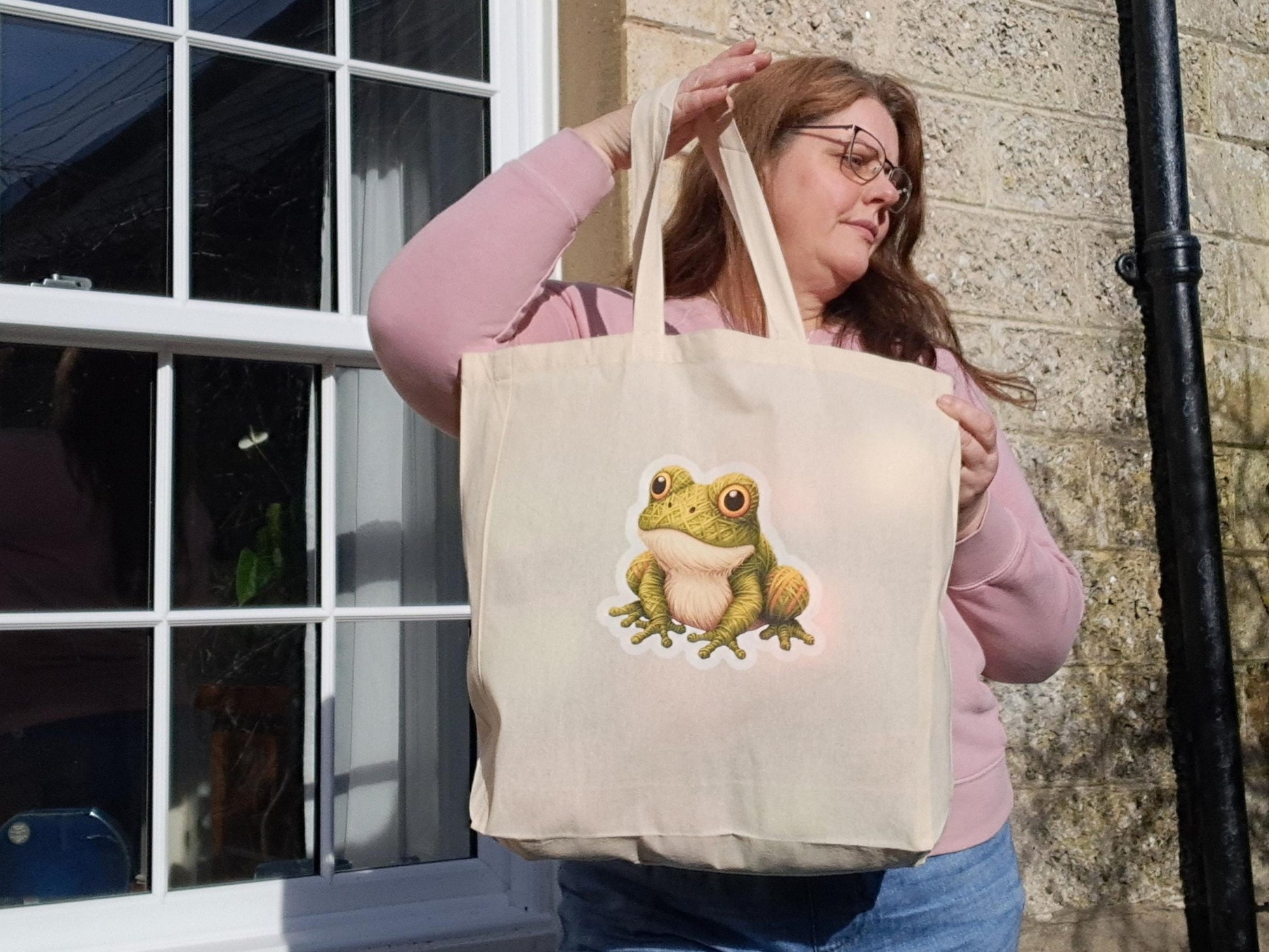 Frog Extra Large Tote Bag
