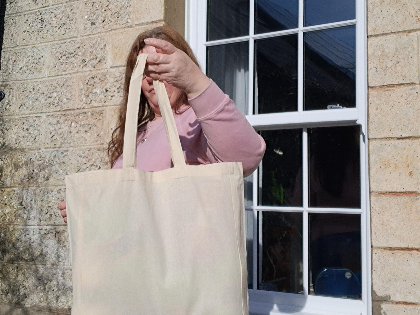 Mouse Extra Large Tote Bag, Project Holdall Yarn Pals, Woodland Field Pet WIP Market Shopper, Yarn Artist Gift