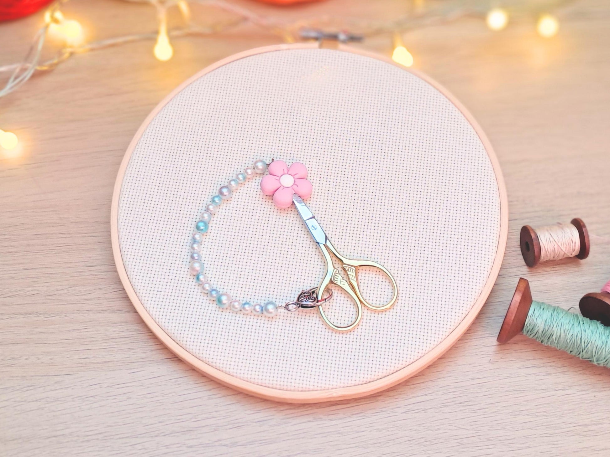 Flower Scissor Fob with Scissor Protection