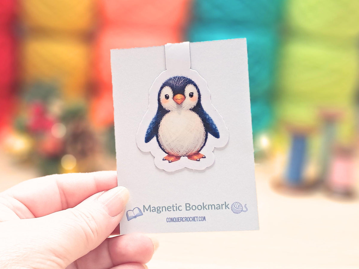 Penguin Magnetic Bookmark